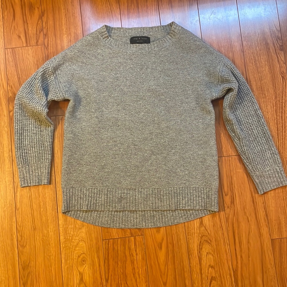 Tag & bone sweater grey gray xxs